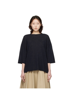 Cordera Gray Merino Wool Oversized T-shirt