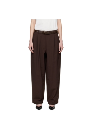 Cordera Brown Tailored Masculine Trousers