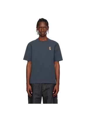 Maison Kitsuné Navy Dressed Fox Comfort T-shirt
