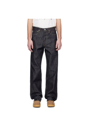visvim Navy Social Sculpture 01 Ex WD Unwashed Jeans