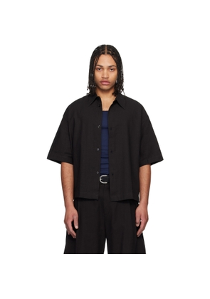 Studio Nicholson Black Sanko Shirt