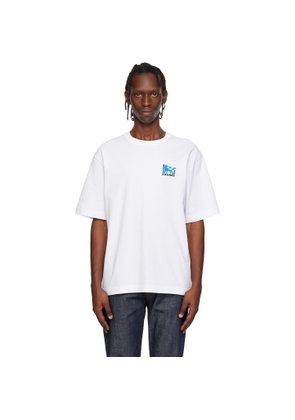 Maison Kitsuné White Gallery Fox Oversize T-shirt