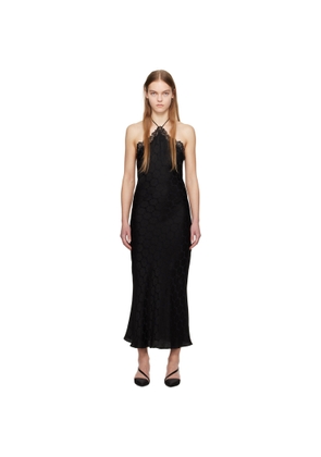 Stella McCartney Black Floral Maxi Dress