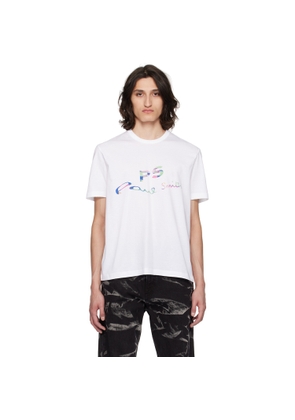 PS by Paul Smith White Wave T-Shirt