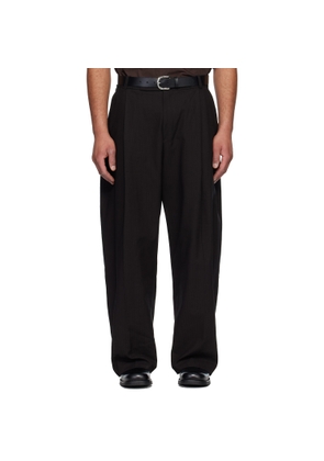 Studio Nicholson Black Pull Trousers