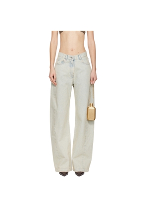 Calvin Klein Collection Blue Loose Jeans