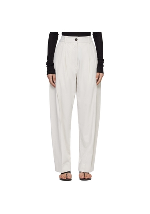 Studio Nicholson Beige Acuna Trousers
