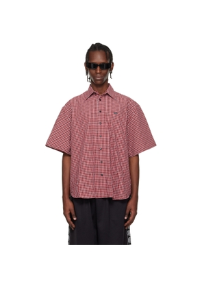 VETEMENTS Red Short Sleeve Shirt