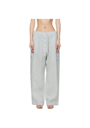Studio Nicholson Green Attis Trousers