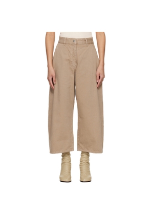 Studio Nicholson Taupe Chalco Denim Jeans