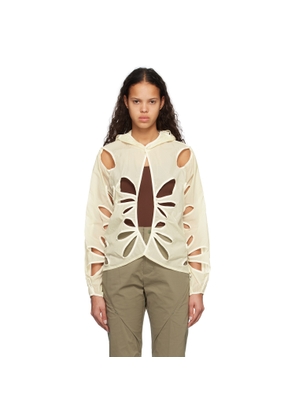 POST ARCHIVE FACTION (PAF) Off-White Cutout Jacket