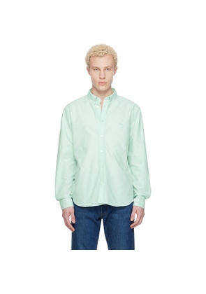 Maison Kitsuné Green Profile Fox Casual Shirt