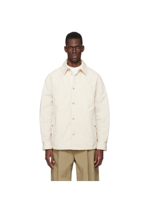 Mordecai Off-White Striped Overshirt