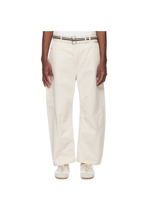 Mordecai Off-White Pockets Trousers