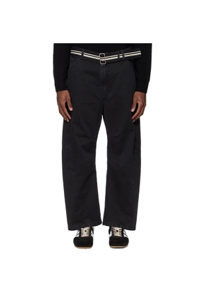 Mordecai Black Pockets Trousers