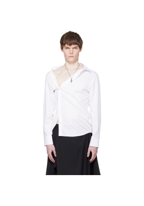 HODAKOVA White Asymmetric Shirt