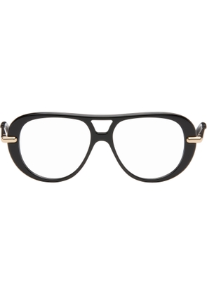 LOEWE Black Pilot Slim Glasses