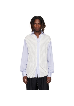 Edward Cuming Blue & White Kitchen Boxing Day Shirt