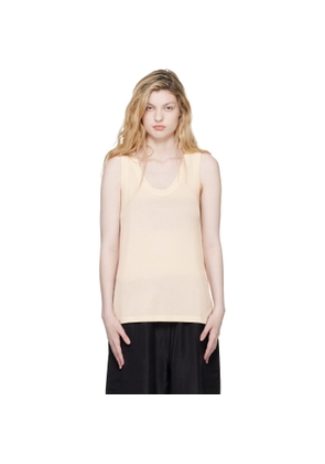 Studio Nicholson Beige Votan Jersey Tank Top