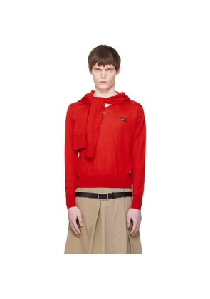 HODAKOVA Red Double Sleeve Sweater