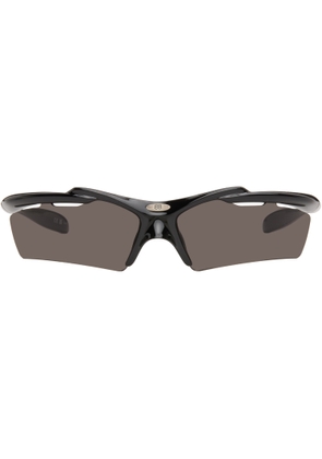 Balenciaga Black Turbo D-Frame Sunglasses