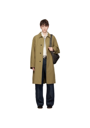 LEMAIRE Tan VENTILE Cotton Car Coat