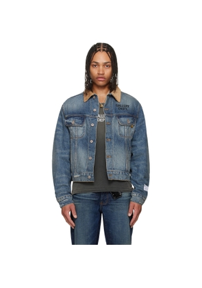 Gallery Dept. Blue Santa Fe Denim Trucker Jacket