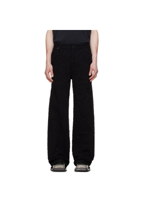 LGN Louis Gabriel Nouchi Black Nep Denim Jeans
