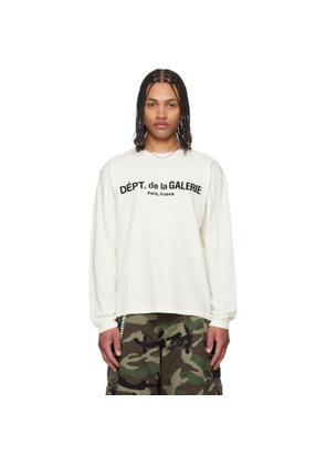Gallery Dept. Off-White French Logo Lux Long Sleeve T-shirt