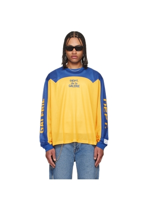 Gallery Dept. Yellow & Blue Western Sport Elegant Mesh L/S T-shirt