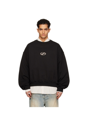 We11done Black Se11done Sweatshirt