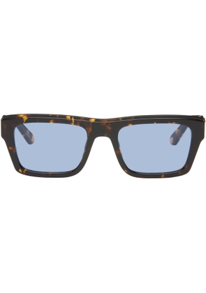 Off-White Brown Flint Sunglasses