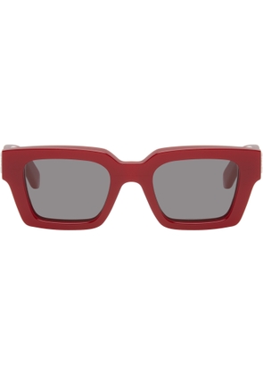 Off-White Red Virgil Sunglasses