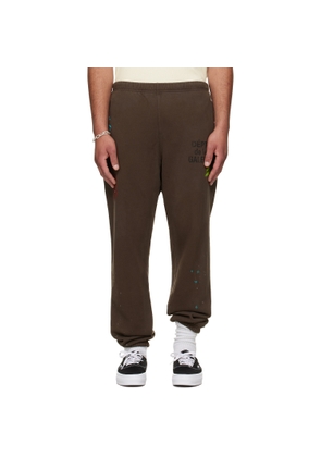 Gallery Dept. Brown GD French Logo Sweatpants