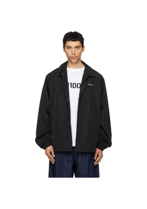 We11done Black Logo Coach Jacket