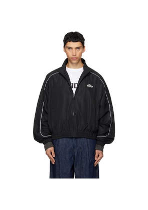 We11done Black 'WE11DONE' Layered Track Jacket