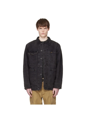 RRL Black Lynn Denim Jacket