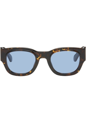 Off-White Brown Akron Sunglasses