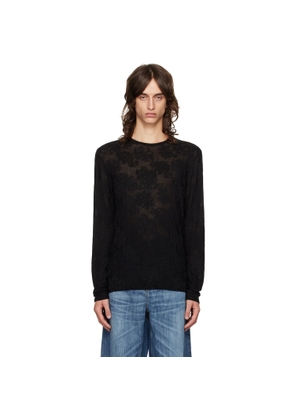 OUR LEGACY Black Regular Long Sleeve T-shirt