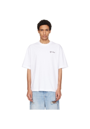 Off-White White Script Skate T-shirt