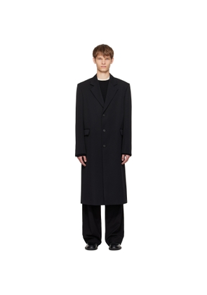 The Row Black Compa Coat