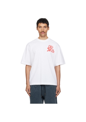 Off-White White Grass Ink Skate T-shirt