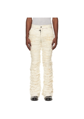 Swampgod White Lazarus Trousers