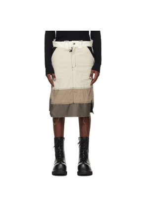 Swampgod Gray Butcher Skirt