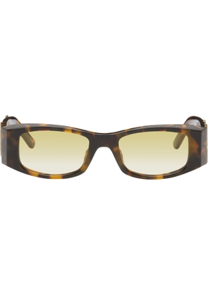 Palm Angels Brown Angel Sunglasses