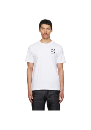 Off-White White Small Arrow Slim T-shirt