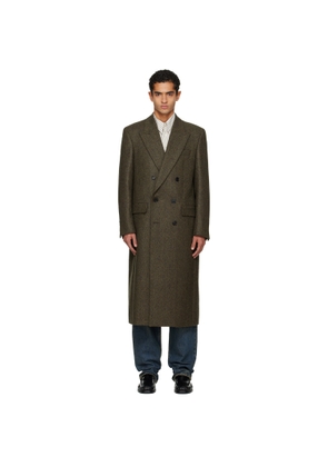 Sunflower Khaki DB Coat