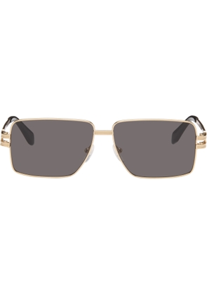 Palm Angels Gold Imperial Sunglasses