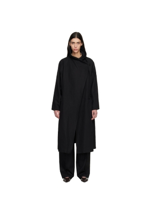 LE17SEPTEMBRE Black Sculptured Coat
