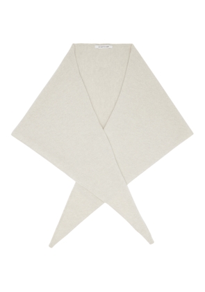 LE17SEPTEMBRE Gray Cashmere Blend Muffler Scarf